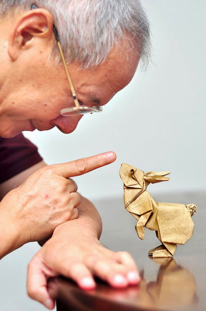 Впечатляющие творения оригами от настоящих мастеров