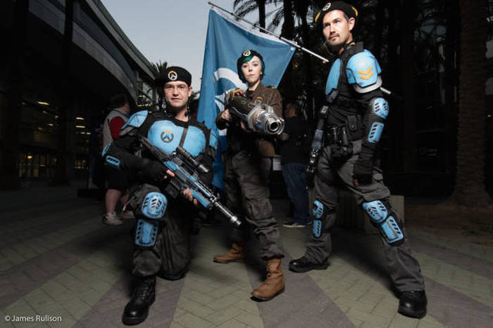 Косплееры с игрового фестиваля BlizzCon 2015