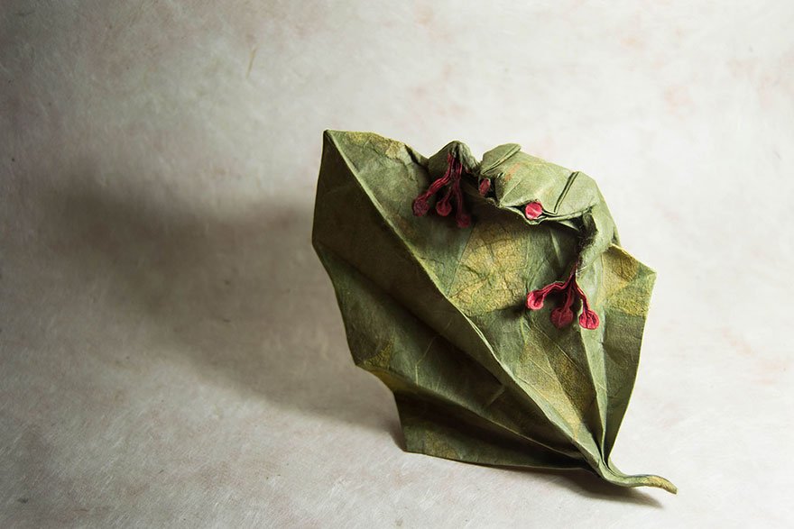 Потрясающие оригами из одного листа от Гонсало Гарсии Кальво