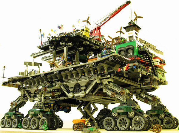 Невероятные и грандиозные сооружения из LEGO