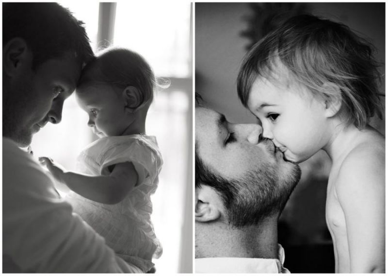 Трогательные снимки пап и их дочек