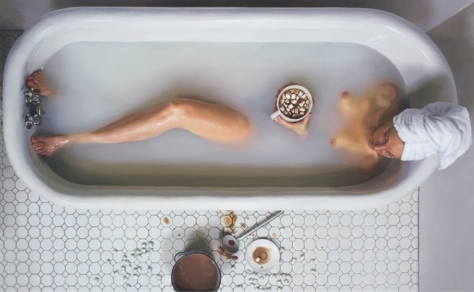 Зависимость от еды в серии гиперреалистичных картин от Ли Прайс