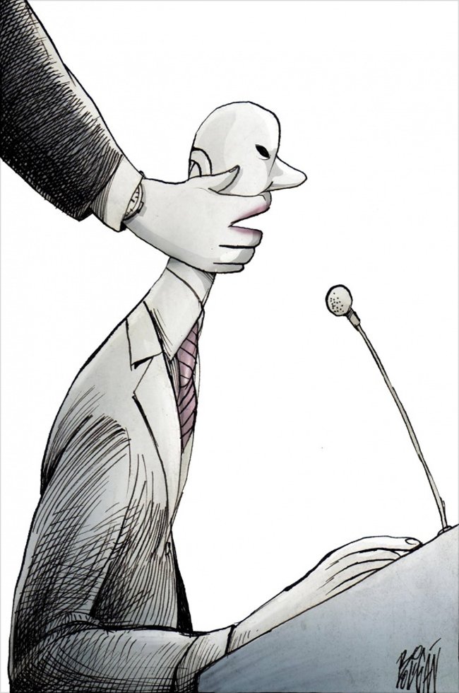 Современная жизнь от художника-карикатуриста Анхеля Болигана Корбо