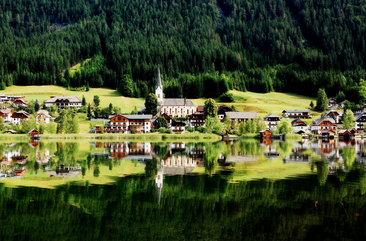 Озеро Вайсензее - австрийский уголок гармонии