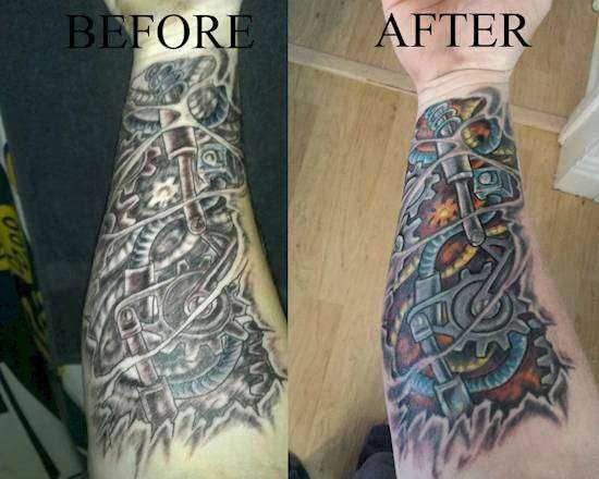 Неудачные татуировки, которые удалось спасти умелым мастерам