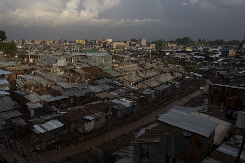 Трущобы в окрестностях Найроби