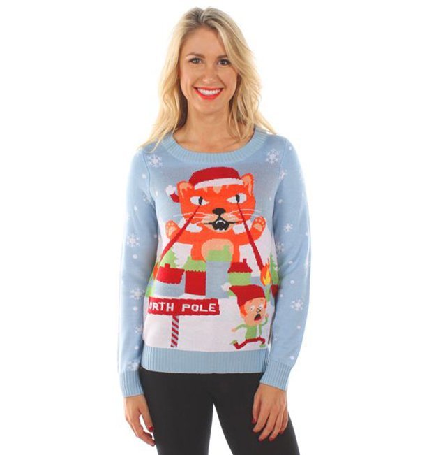 Рождественские свитеры для любителей эпатажа и эксцентричности от TipsyElves
