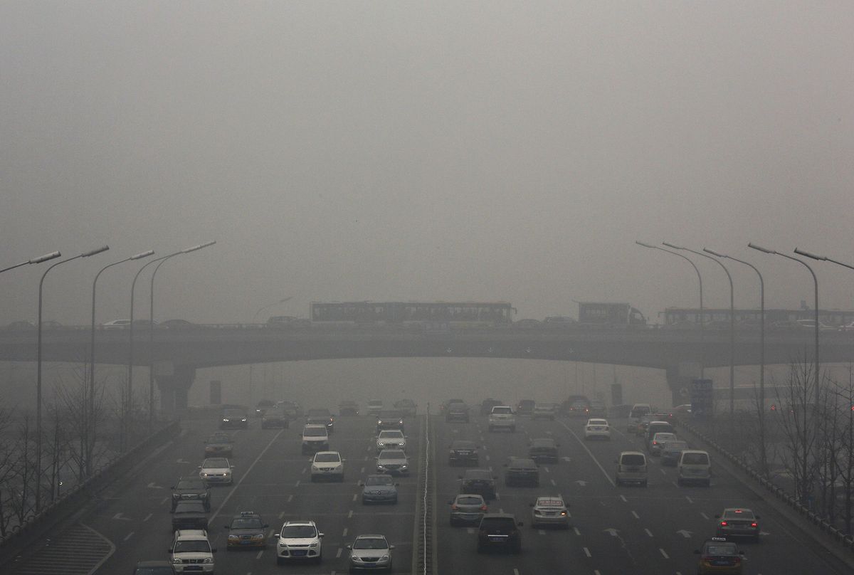 Пекин задыхается во власти смога