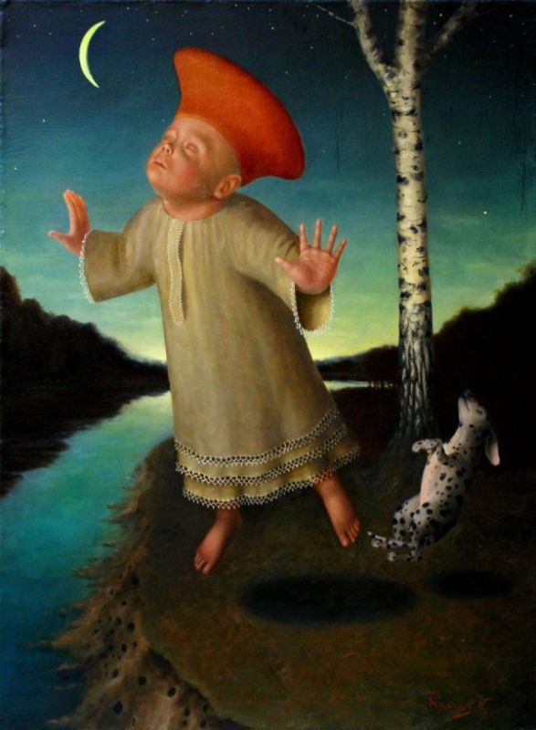 Сюрреалистичные картины литовского художника Romualdas Petrauska