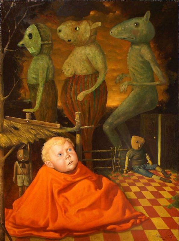 Сюрреалистичные картины литовского художника Romualdas Petrauska