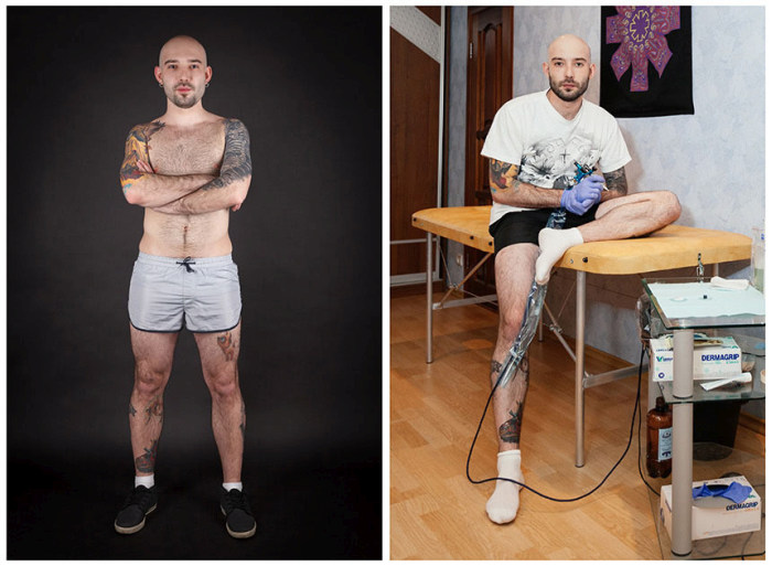 Фанаты татуировок из России