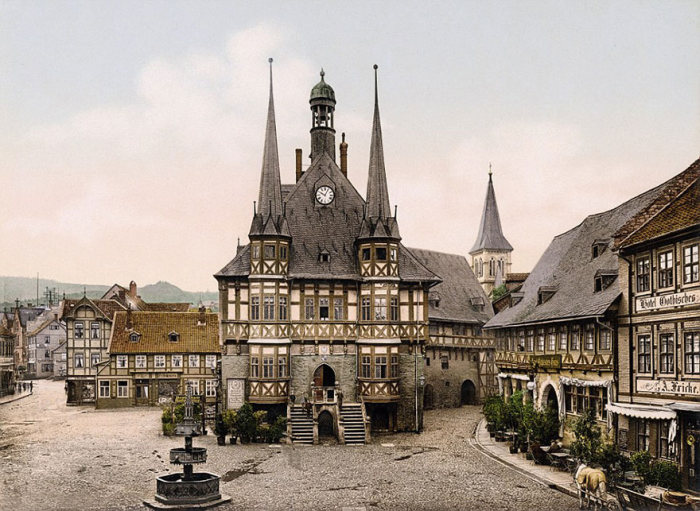 Цветные фотографии Германии 1900 года