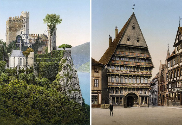 Цветные фотографии Германии 1900 года