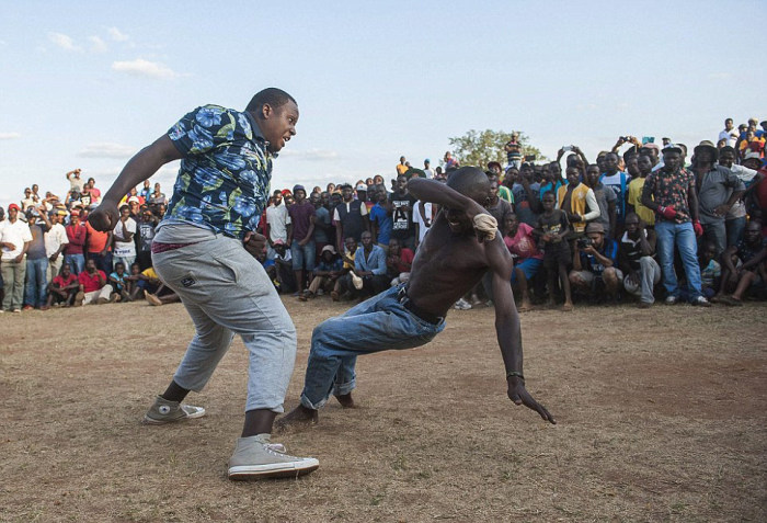 Как проходят кулачные бои Мусангве в ЮАР