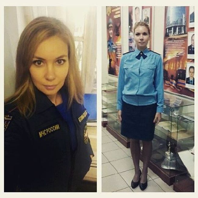 Красивые девушки из силовых структур России