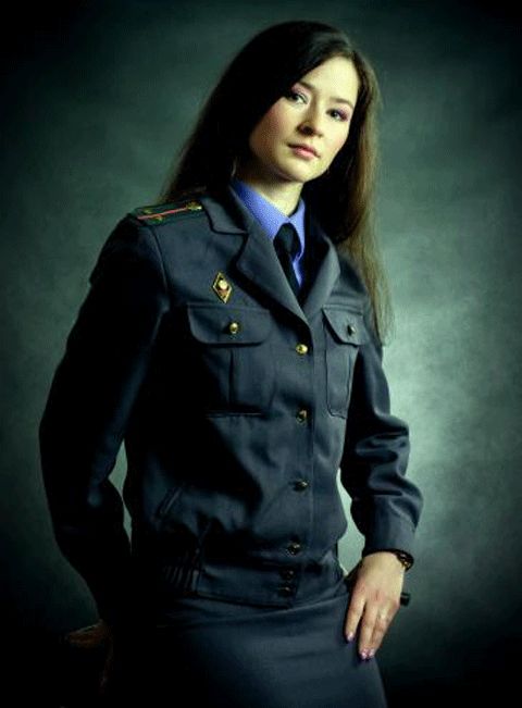 Красивые девушки из силовых структур России