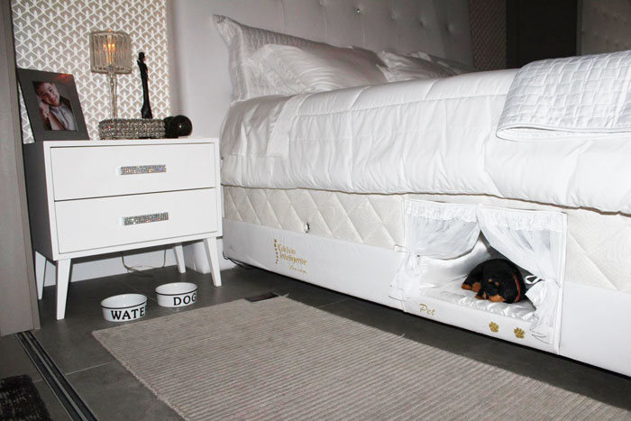 Оригинальная кровать для любителей домашних животных
