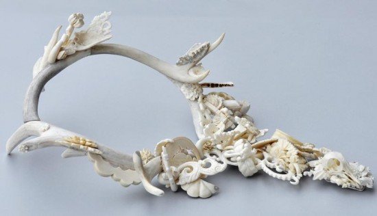 Уникальные скульптуры из костей
