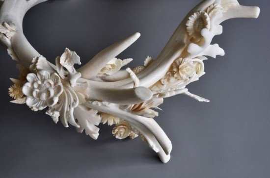 Уникальные скульптуры из костей
