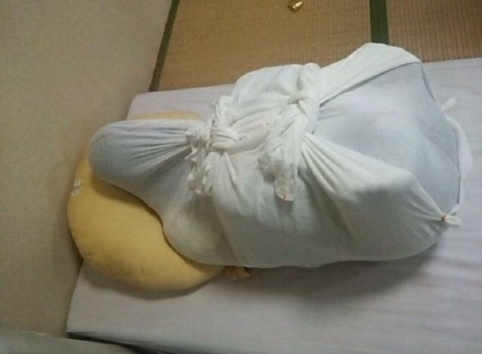 Особый подход к пеленанию новорожденных в Японии