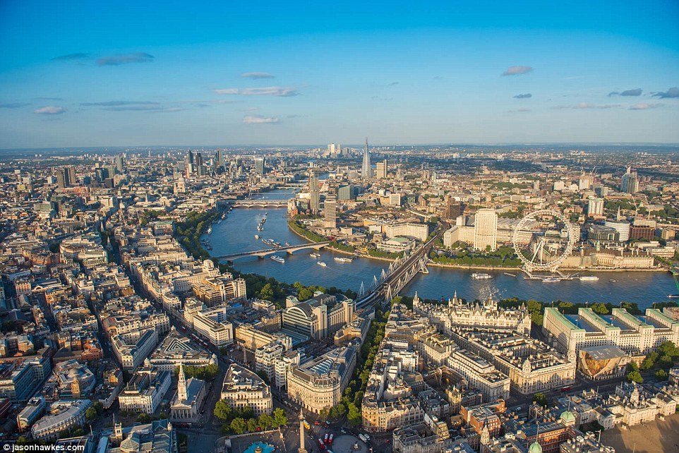 Невероятные аэрофотографии Лондона