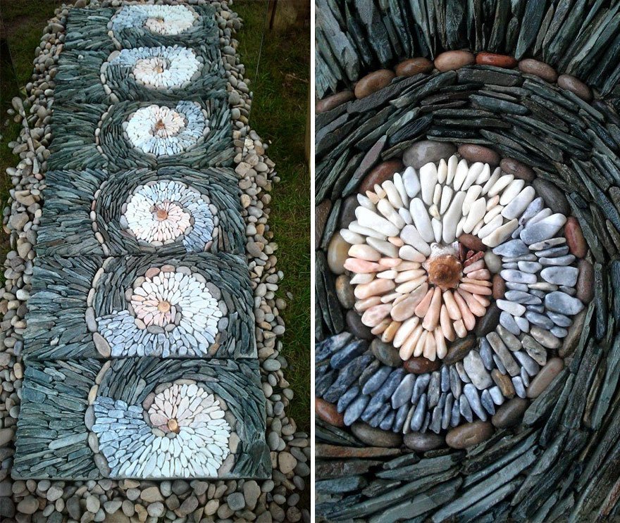 Произведения искусства из камней от Джонни Клэспера