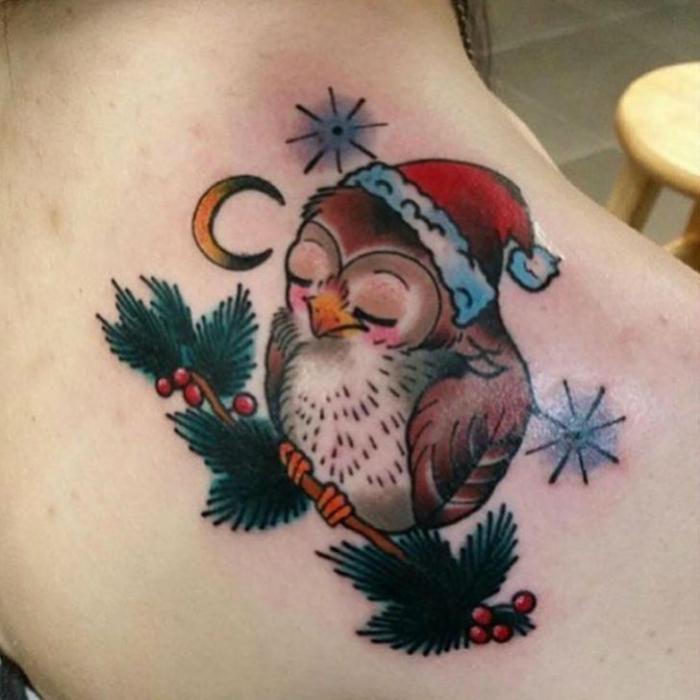 Рождественские татуировки