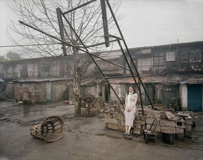 Заброшенные городские и промышленные китайские пейзажи в фотопроекте Чена Чжагана