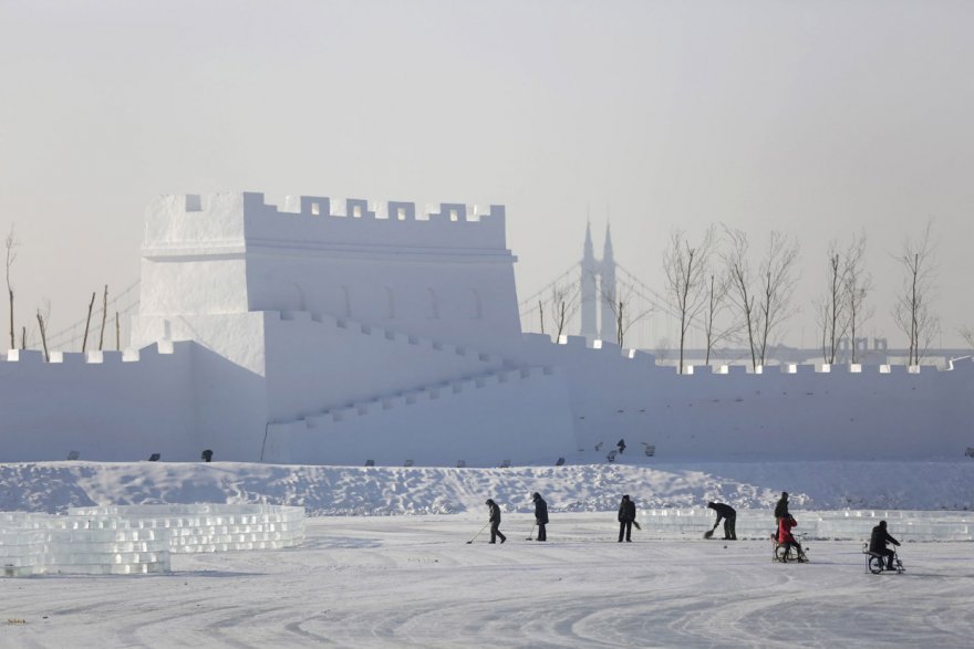 Как проходит международный фестиваль льда и снега в Харбине