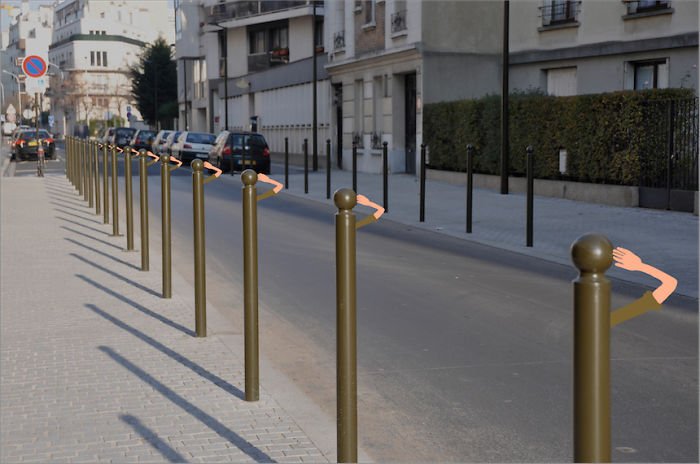 Парижские улицы в фотографиях Сандрин Эстрад Буле