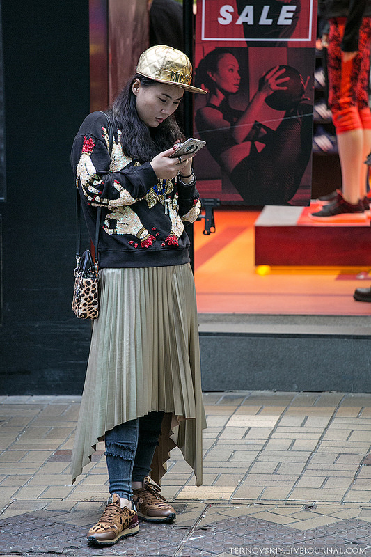 Уличная мода в Гонконге
