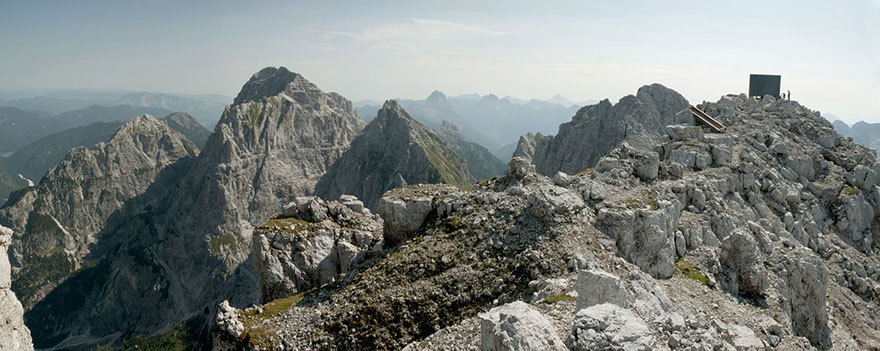 Бесплатная хижина в Альпах