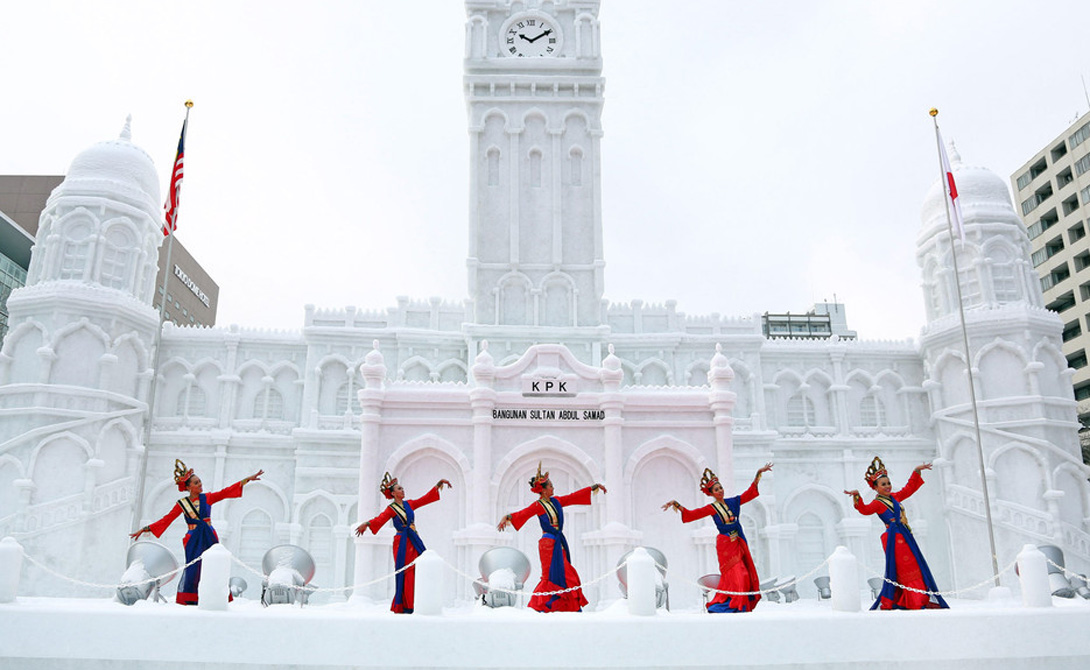 Самые снежные города