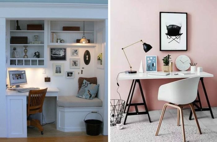 23 очень стильных домашних офиса в маленьких жилищах