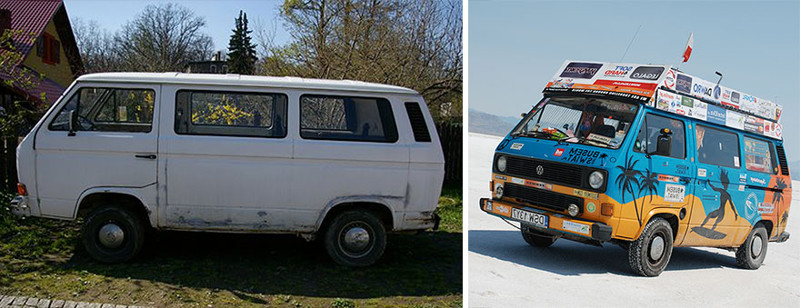 Блогеры из Польши объехали более 50 стран на старом фургоне