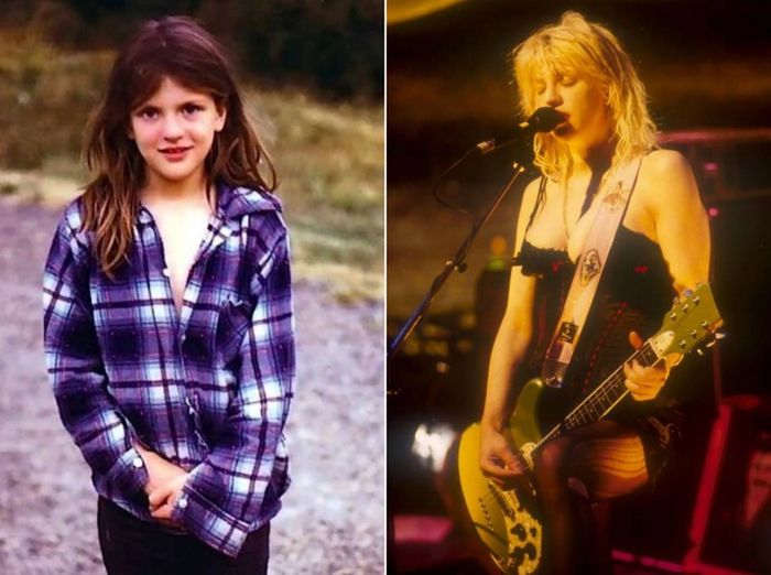 Культовые рок-звезды в детстве и юности