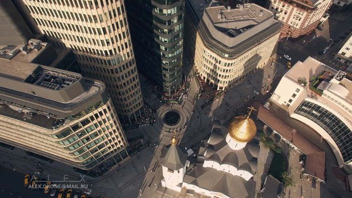 Великолепные снимки Москвы, сделанные при помощи дрона