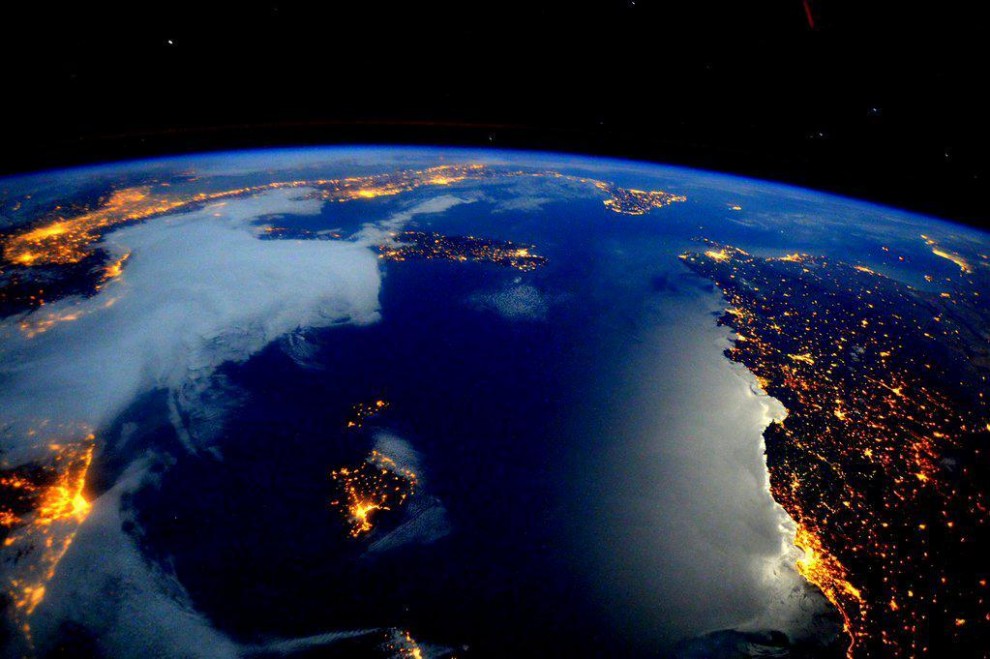 Потрясающие снимки астронавта Скотта Келли с борта МКС