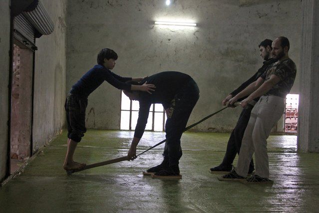 Производство оливкового мыла в Сирии