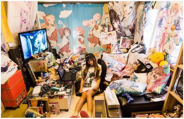 Комнаты японских девушек-отаку