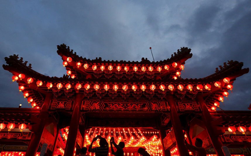 Яркое празднование Китайского Нового года во всём мире