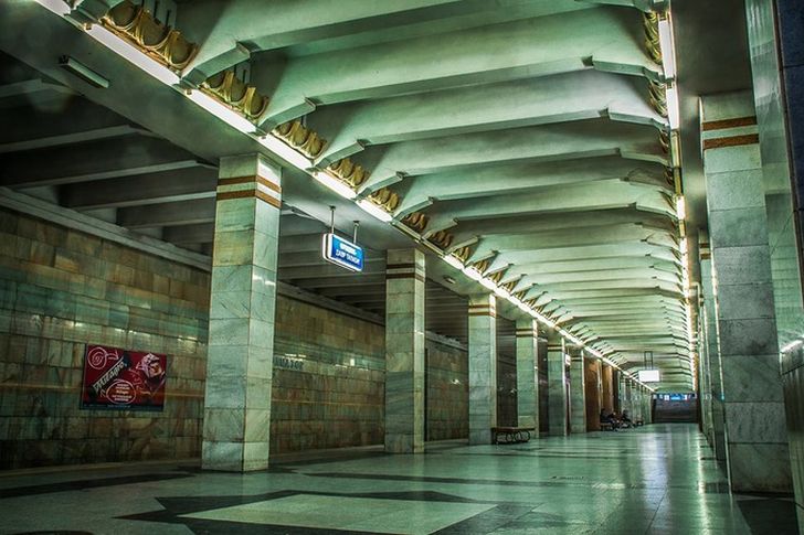 Красота Ташкентского метро в авторском фотопроекте Камиля Еникеева