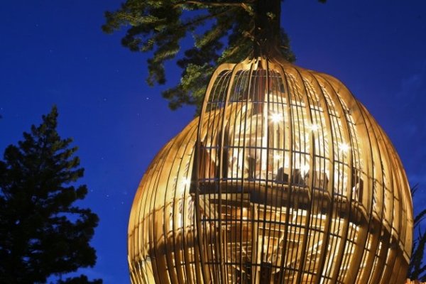 Необычный ресторанчик на дереве Yellow Treehouse