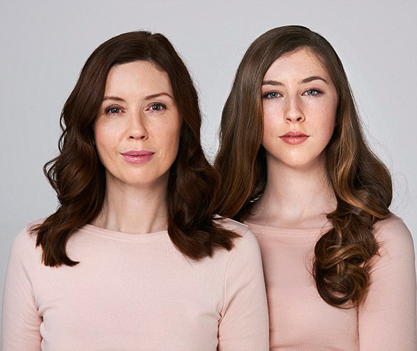 Фотопроект, доказывающий, что каждая женщина с возрастом превращается в свою мать