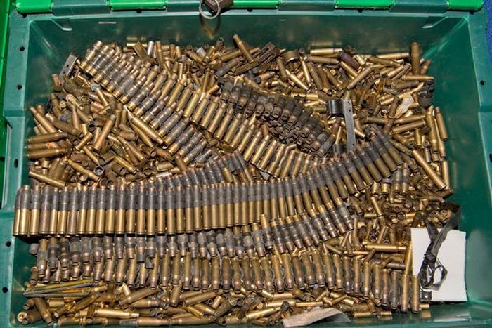 В доме умершего коллекционера оружия нашли внушительный боевой арсенал