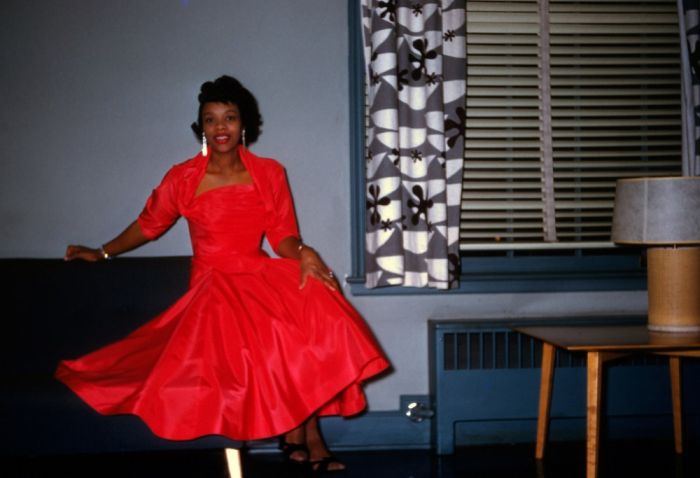 Жизнь граждан США в 50-е годы на цветных снимках