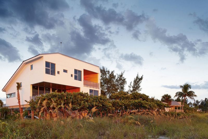 Частный дом Seagrape House на берегу Мексиканского залива во Флориде