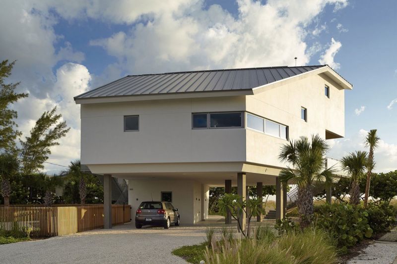 Частный дом Seagrape House на берегу Мексиканского залива во Флориде