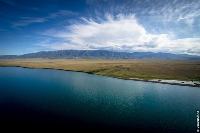 Красота природы Казахстана с высоты птичьего полета