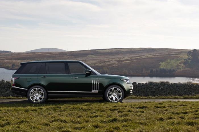 Роскошный внедорожник Range Rover для поездок на охоту